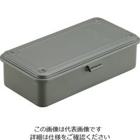 トラスコ中山 TRUSCO トランク型工具箱 203X109X56 陸上自衛隊OD T-190MOD 1個 856-3676（直送品）