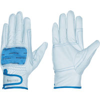 ペンギンエースジャパン ペンギンエース 国産牛本革手袋(袖口マジックタイプ) レスキュー ブルー フリーサイズ TH-520 1双（直送品）