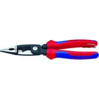 KNIPEX エレクトロプライヤー 落下防止 200mm 1382-200T 1丁 836-9076（直送品）