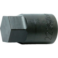 山下工業研究所 コーケン 12.7mm差込 ヘックスビットソケット 全長43mm 27mm 4012M.43-27 1個 821-8785