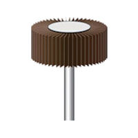 ナカニシ フラップサンダー 5本入 φ25×10×軸φ3 #60 49181 1パック(5本) 831-4686（直送品）