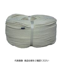 ユタカメイク ロープ 綿ロープ巻物 5φ×200m C5-200 1巻 829-1208（直送品）