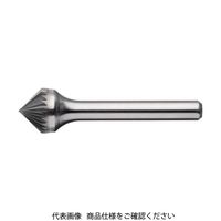 ムラキ MRA 超硬バー Cスパイラルシリーズ 形状:円錐型90°(スパイラルカット) 刃長8.0mm CB49C104S 1本（直送品）