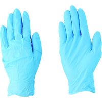 川西工業 川西 ニトリルゴム使い捨て手袋 ニトリル使いきり手袋 ブルー 粉無 LLサイズ (100枚入) 2041-LL 1箱(100枚)（直送品）