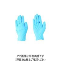 川西工業 川西 ニトリルゴム使い捨て手袋 ニトリル使いきり手袋 ブルー 粉無 Sサイズ (100枚入) 2041-S 1箱(100枚)（直送品）
