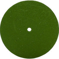 ナカニシ グリーンホイールゴム砥石 10枚入 φ25×2×穴φ1.8 WA #120 47861 1パック(10枚) 831-4591（直送品）