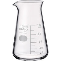 HARIO コニカルビーカー 目安目盛付 100ml CB-100-SCI 1個 855-7576（直送品）