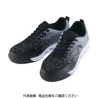 丸五 MARUGO マンダムニット#001 グレー/ブラック 25.0cm MNDMNIT001-G/BK-250 1足 836-8767（直送品）