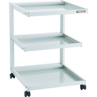 トラスコ中山 TRUSCO ツールワゴン 補助ワゴン 3段 HJW-3 1台 856-4273（直送品）