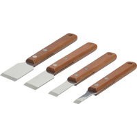 日平機器 日平 スクレッパーセット LB-608 1セット(4本) 835-5009（直送品）