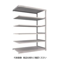 TRUSCO スチールラック M3型中量棚 900×1121×H2400 6段 連結 ネオグレー M3-83126B NG 1セット(1個)（直送品）