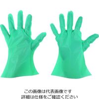 東京パック 使い捨て手袋 ニューマイジャストエコノミー化粧箱 SS グリーン GNEK-SS 1箱(200枚) 836-3675（直送品）