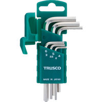 トラスコ中山 TRUSCO 六角棒レンチ 両端いじり止め穴付 6本セット HW-TP6S 1セット 833-8520（直送品）