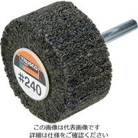 トラスコ中山 TRUSCO 超研削 ナイロン軸付ホイール 60X25X6 #320 (5個入) HFN625-320 1箱(5個)（直送品）