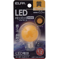 朝日電器 ELPA LED電球G30形E12 LDG1