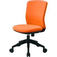 アイリスチトセ 回転椅子 HG1000 本体 オレンジ HG1000-M0-F-OG 1脚 829-1559（直送品）