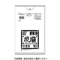 日本サニパック サニパック ポリ袋 Lー44Lシリーズ 45L 特厚半透明 10枚 L-44-HCL 1袋(10枚) 828-4080（直送品）