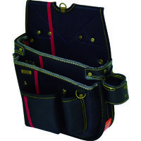 基陽 KH 進化ネイルバッグ(大)黒/緋 左用 HSA09K 1個 836-1765（直送品）