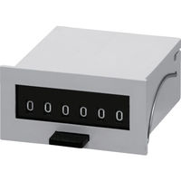 ライン精機 電磁カウンター(リセットツキ)6桁 MCF-6X AC100V 1個 828-9747（直送品）