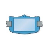つくし工房 つくし e腕章 透明ポケット付き 青 ロングゴムバンド付 WE-125L 1枚 855-3155（直送品）