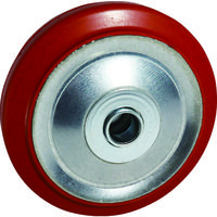 ヨドノ プレス金具用 赤ゴム車輪 200 RW200 1個 835-3172（直送品）