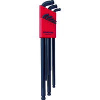 ボンダス・ジャパン ボンダス スタビー・ダブルボールLーレンチ セット9本組(1.5ー10mm) SDBLX9MXL 1セット 821-9001（直送品）