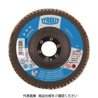 Tyrolit フラップディスク ファストカット 125mm #60 160242 1セット(10枚) 836-7712（直送品）