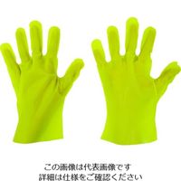 東京パック エンボス手袋五本絞りエコノミー化粧箱M イエロー YEK-M 1箱(200枚) 836-3604（直送品）