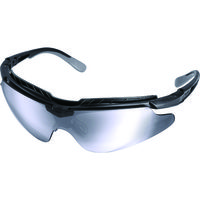 OTOS 一眼型保護メガネ(スポーツタイプ)グレーレンズ フレーム黒色 B-810XGM 1個 834-5492（直送品）