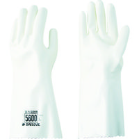 ダイヤゴム DAILOVE 耐溶剤用手袋 ダイローブ5600(LL) D5600-LW 1双 835-6594（直送品）