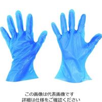 東京パック マイジャストグローブエコノミー化粧箱L ブルー BMJEK-L 1箱(200枚) 836-3626（直送品）