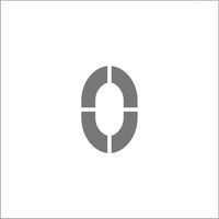 アイマーク IM ステンシル マグネット 0 文字サイズ150×95mm ASTM015095 1枚 836-4189（直送品）