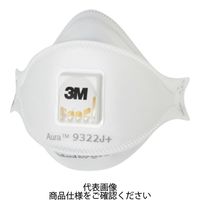 スリーエム ジャパン 3M Aura 使い捨て式防じんマスク 9322J+ DS2 排気弁付 10枚/1箱 9322J T 1箱(10枚)（直送品）