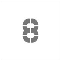 アイマーク IM ステンシル マグネット 8 文字サイズ50×40mm ASTM85040 1枚 836-4177（直送品）