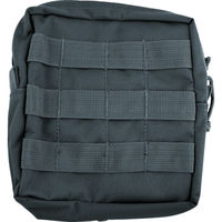 REDROCK ミディアム MOLLE ユーティリティーポーチ ブラック 82-003BLK 1個 835-4970（直送品）