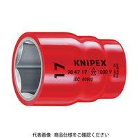 KNIPEX 絶縁1000Vソケット 1/2 27mm 9847-27 1個 835-6541（直送品）