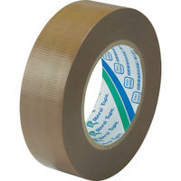 リンレイテープ クロス粘着テープ 包装用PEワリフテープ EF671 38×50 厚さ0.16mm 茶色 EF671-38X50 1巻（直送品）