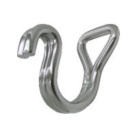 水本機械製作所 水本 ステンレス ワイヤーフック 全長65mm B-2500 1個 833-7817（直送品）