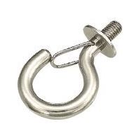 水本機械製作所 水本 ステンレスボルトフック(ブネジ) (カットアンカー付) フックの長さ40mm B-2577 1個 833-7832（直送品）