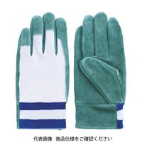 富士グローブ 国産牛革手袋 #12A デンコーアルミ 白 LL 3208 1双 334 