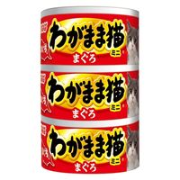 いなば　わがまま猫　とろみ　缶詰　87缶 わがまま猫 とろみ まぐろ かつお節入り 3缶 | 商品情報
