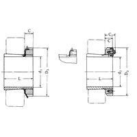 南口精工（KSM） ベアリングアダプター H3024X 1個（直送品）