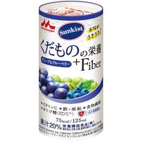 Sunkistくだものの栄養+Fiber（グレープ＆ブルーベリー） 0652984 1箱（18本入） クリニコ（直送品）