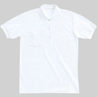 明石スクールユニフォームカンパニー 半袖ポロシャツ UZT211 ホワイト EL 1着（直送品）