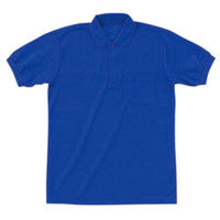 明石スクールユニフォームカンパニー 半袖ポロシャツ UZT211 ロイヤルブルー LL 1着（直送品）
