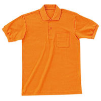 明石スクールユニフォームカンパニー 半袖ポロシャツ UZT211 オレンジ EL 1着（直送品）