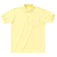明石スクールユニフォームカンパニー 半袖ポロシャツ UZT211 イエロー LL 1着（直送品）