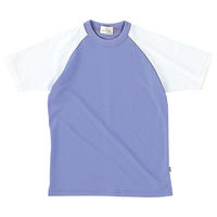 明石スクールユニフォームカンパニー Tシャツ UZT272EA パープル SS 1着（直送品）