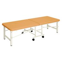 【軒先渡し】高田ベッド 折りたたみ式診察台(ライトベンダー) TB-1282 1台 24-4129-0210（直送品）