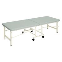 【軒先渡し】高田ベッド 折りたたみ式診察台(ライトベンダー) TB-1282 1台 24-4129-0509（直送品）